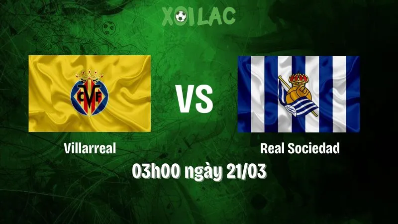 Cầu thủ Villarreal và Real Sociedad tranh chấp bóng trên sân Cầu thủ Villarreal và Real Sociedad tranh chấp bóng trên sân